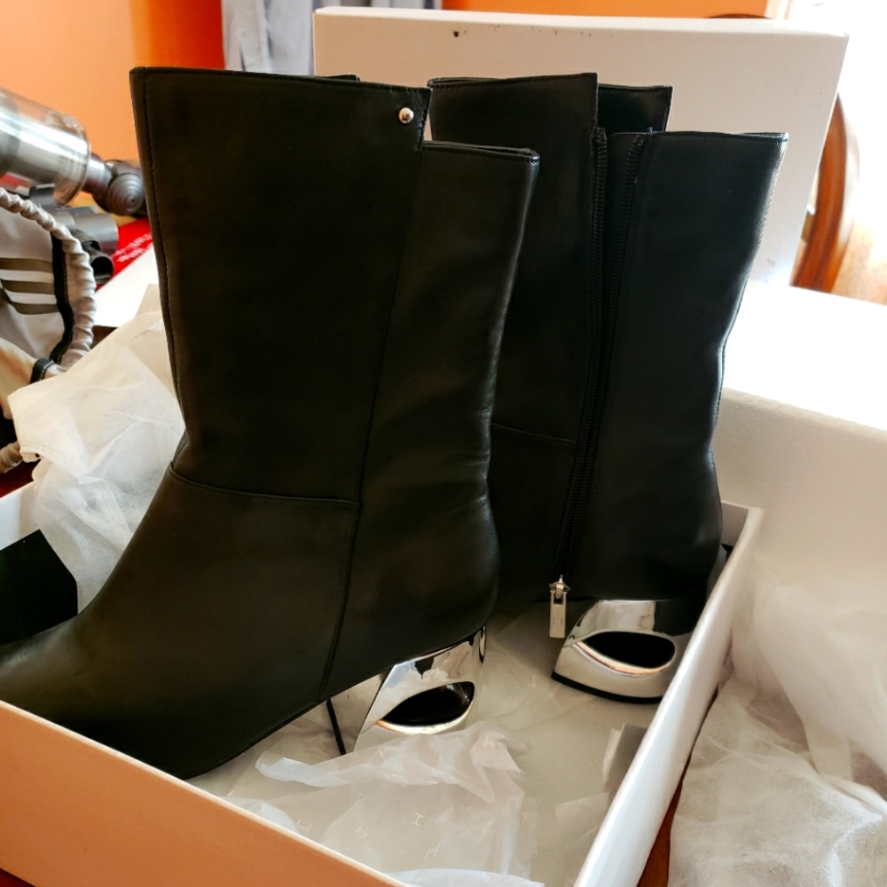 Halston boots.